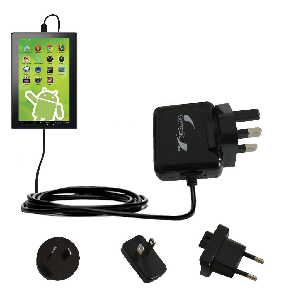 International Wall Charger compatible with the Hisense Sero 7 Pro M470BSA