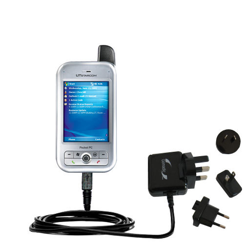 International Wall Charger compatible with the HTC 6700Q Qwest