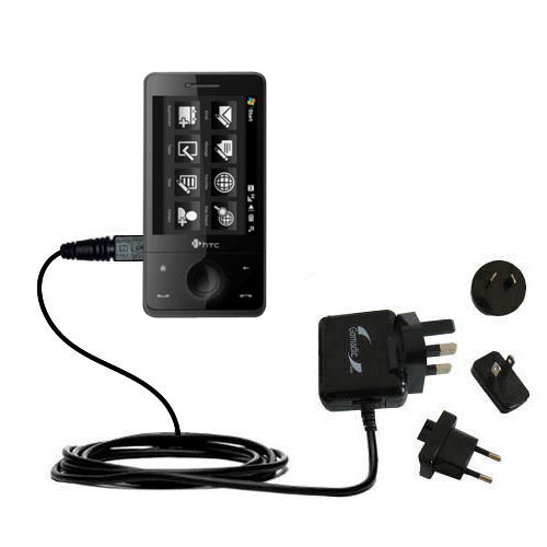 International Wall Charger compatible with the HTC 7 Pro CDMA