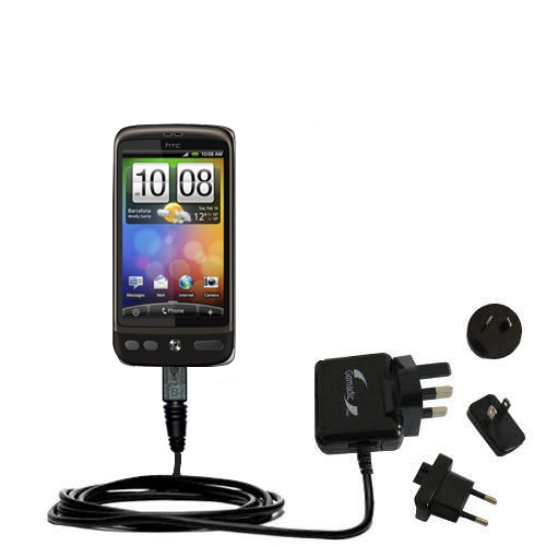 International Wall Charger compatible with the HTC Bravo