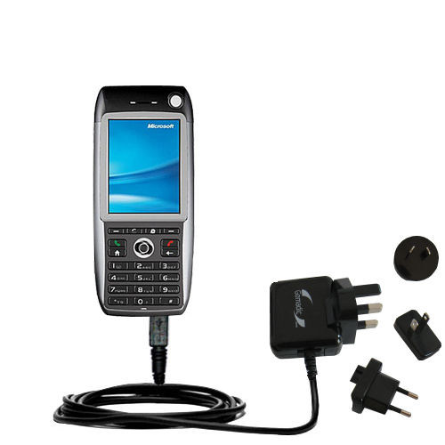 International Wall Charger compatible with the HTC Breeze