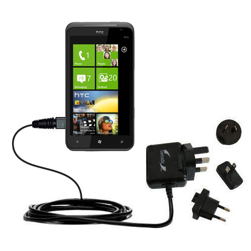 International Wall Charger compatible with the HTC Bunyip