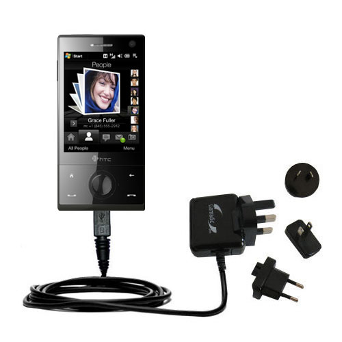 International Wall Charger compatible with the HTC Diamond
