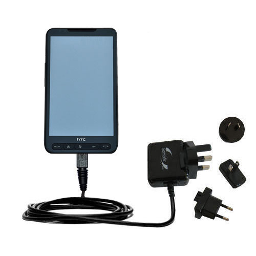 International Wall Charger compatible with the HTC Leo