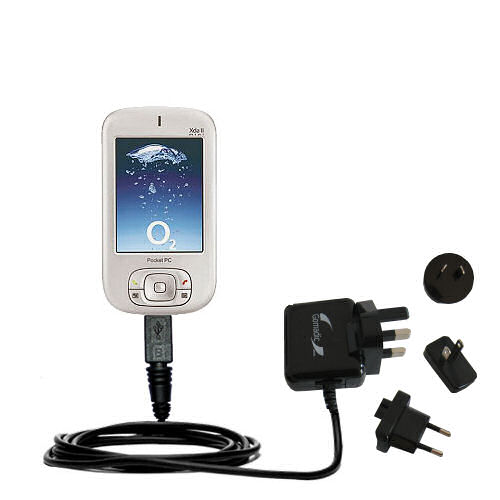 International Wall Charger compatible with the HTC Magician Smartphone