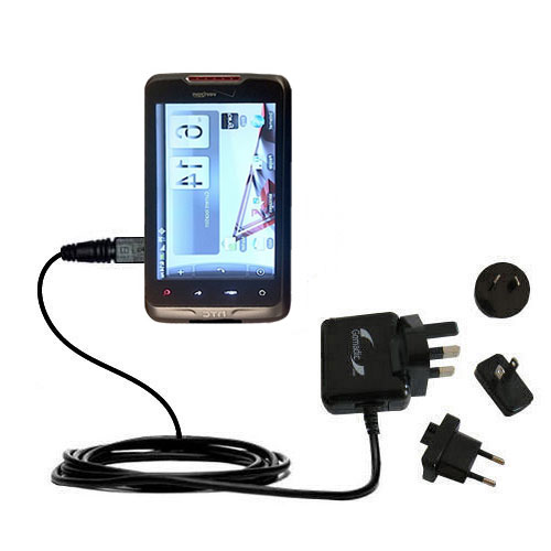 International Wall Charger compatible with the HTC Merge