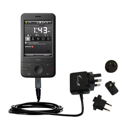 International Wall Charger compatible with the HTC P3470