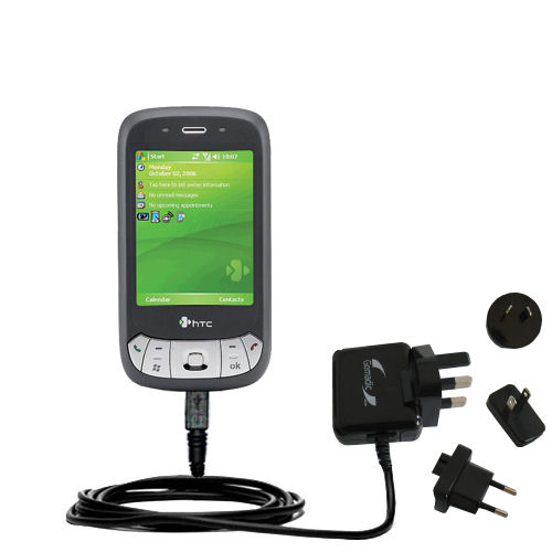 International Wall Charger compatible with the HTC P4350