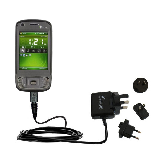 International Wall Charger compatible with the HTC P4550