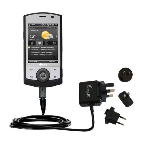 International Wall Charger compatible with the HTC Polaris