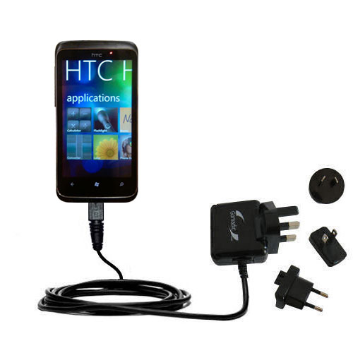 International Wall Charger compatible with the HTC Spark