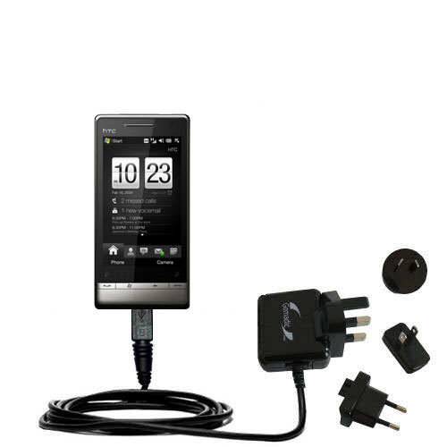 International Wall Charger compatible with the HTC Touch Diamond2