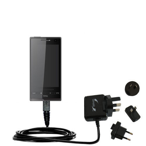 International Wall Charger compatible with the HTC Warhawk