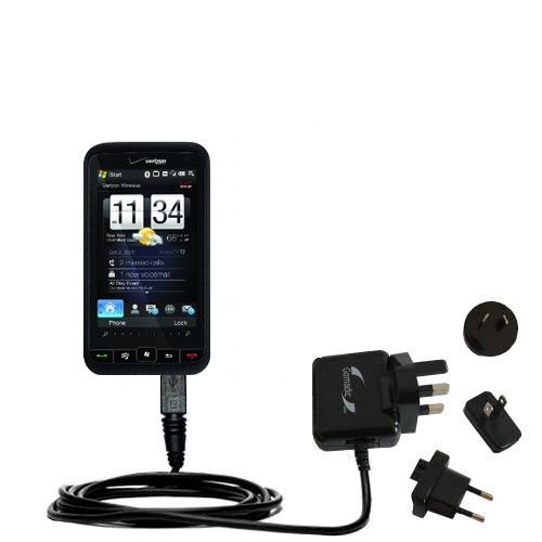 International Wall Charger compatible with the HTC xv6975