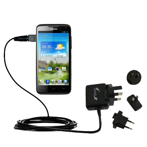 International Wall Charger compatible with the Huawei Ascend D quad