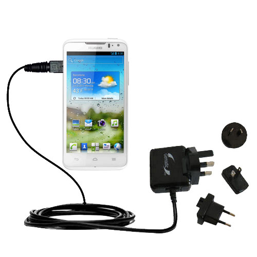 International Wall Charger compatible with the Huawei Ascend D quad XL