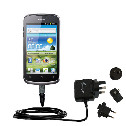 International Wall Charger compatible with the Huawei Ascend G300