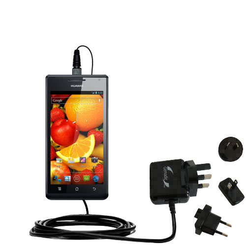 International Wall Charger compatible with the Huawei Ascend P1