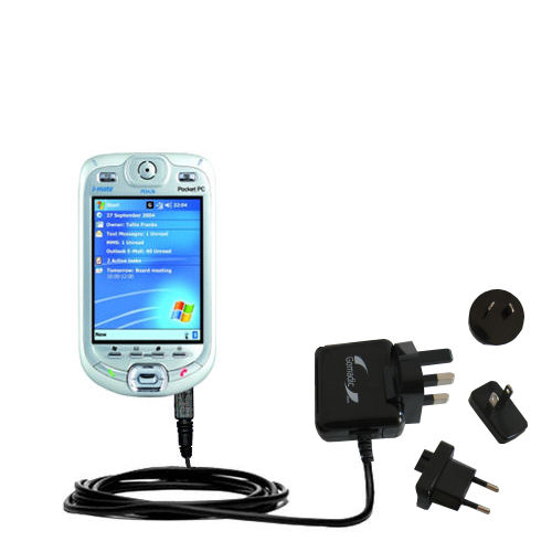 International Wall Charger compatible with the i-Mate Ultimate 8150