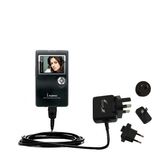 International Wall Charger compatible with the Cowon iAudio X5L