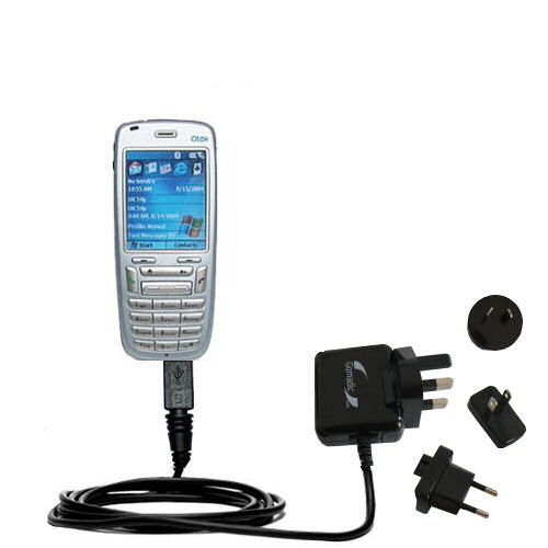 International Wall Charger compatible with the i-Mate SP3 Smartphone