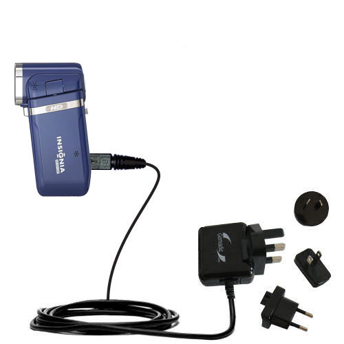 International Wall Charger compatible with the Insignia NS-DV720P