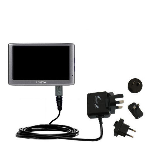 International Wall Charger compatible with the Insignia NS-NAV01 GPS