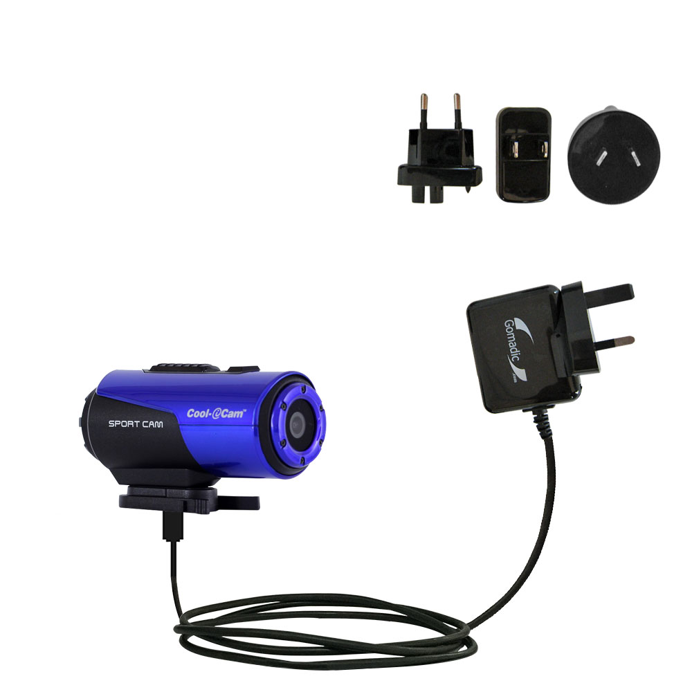 International Wall Charger compatible with the Ion Cool Cam S3000