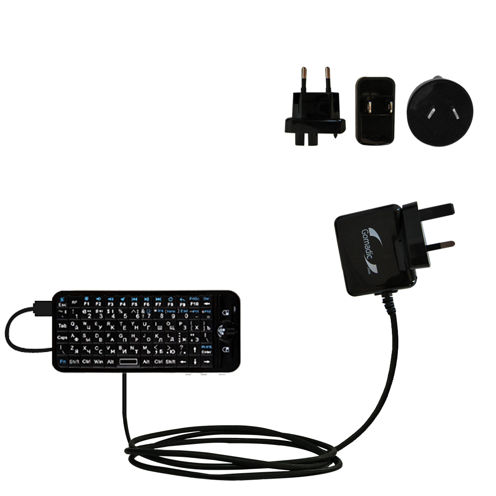 International Wall Charger compatible with the iPazzPort KP-810-16 / 16A / 16V keyboard