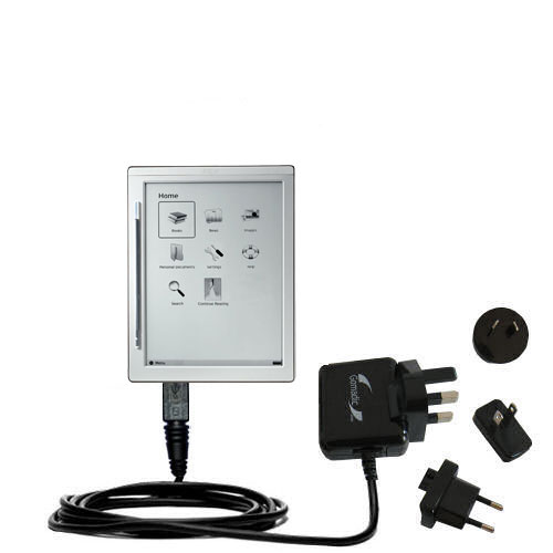International Wall Charger compatible with the iRex Digital Reader 800