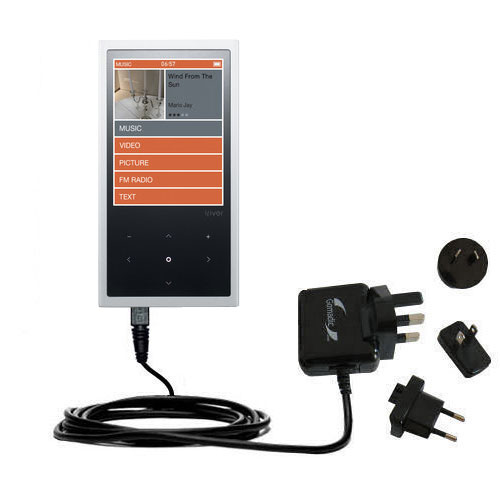International Wall Charger compatible with the iRiver E200