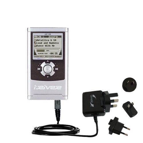 International Wall Charger compatible with the iRiver iHP-120