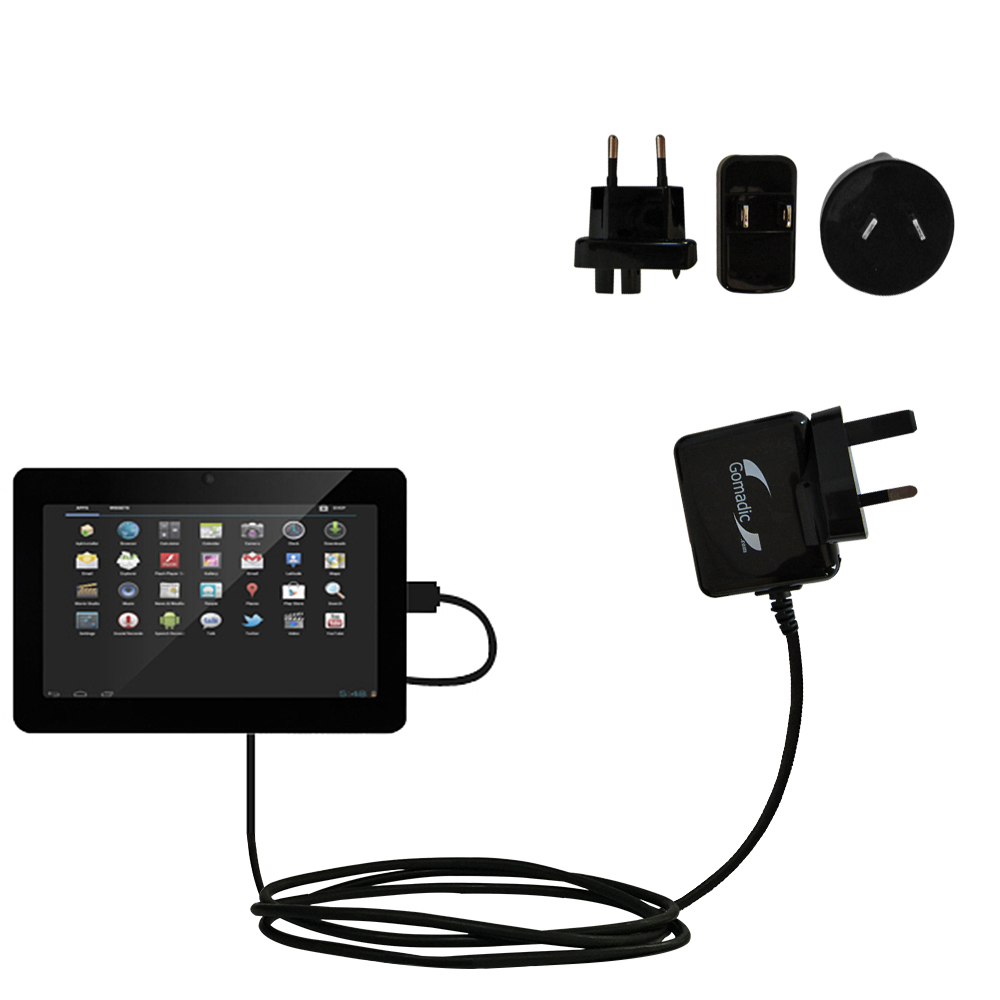 International Wall Charger compatible with the iView 754TPC