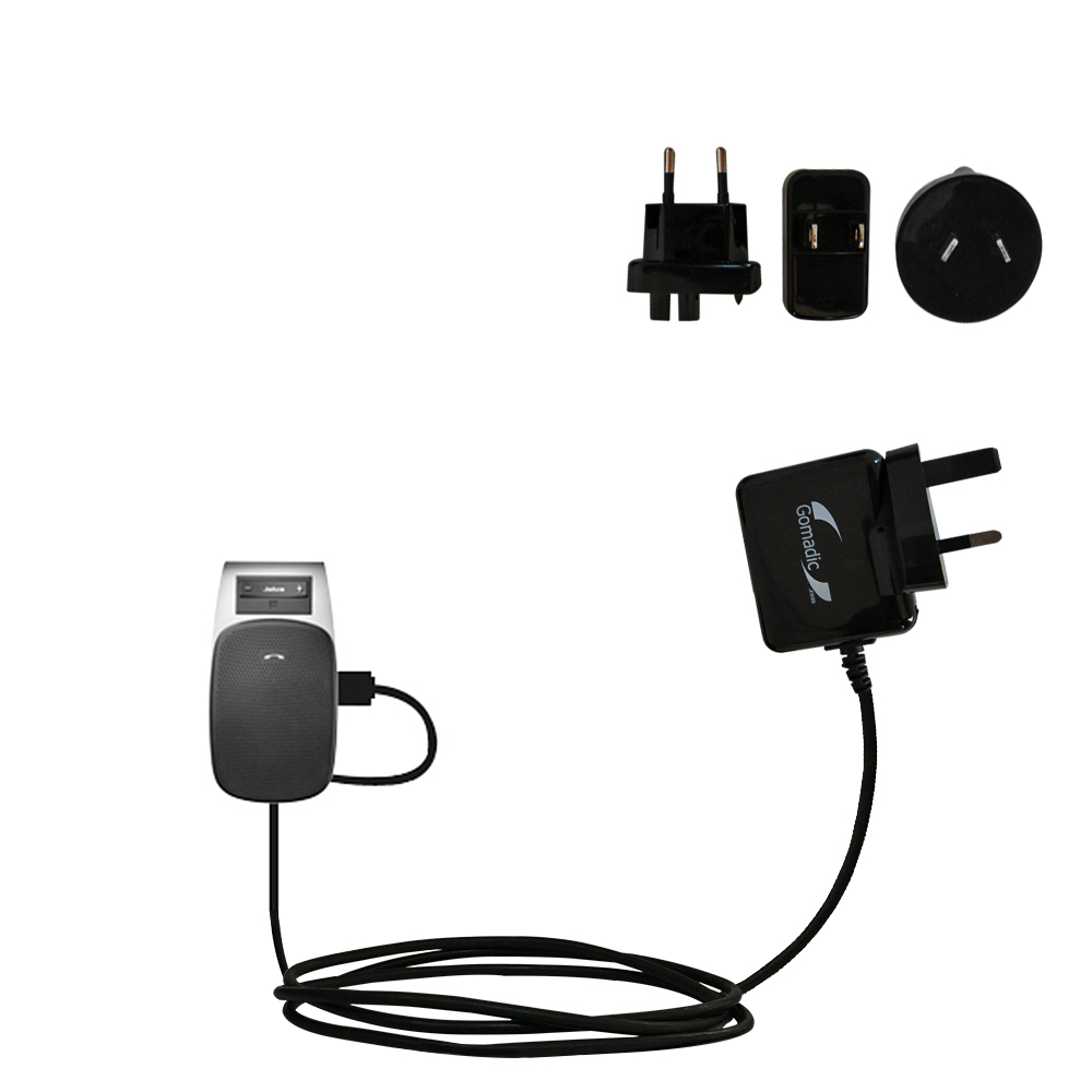 International Wall Charger compatible with the Jabra Drive