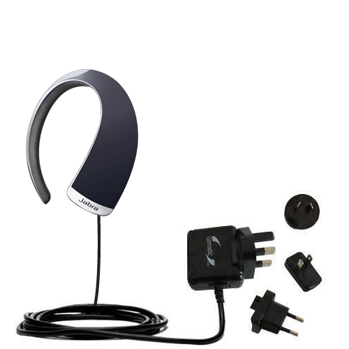 International Wall Charger compatible with the Jabra STONE2 - Cradle Required