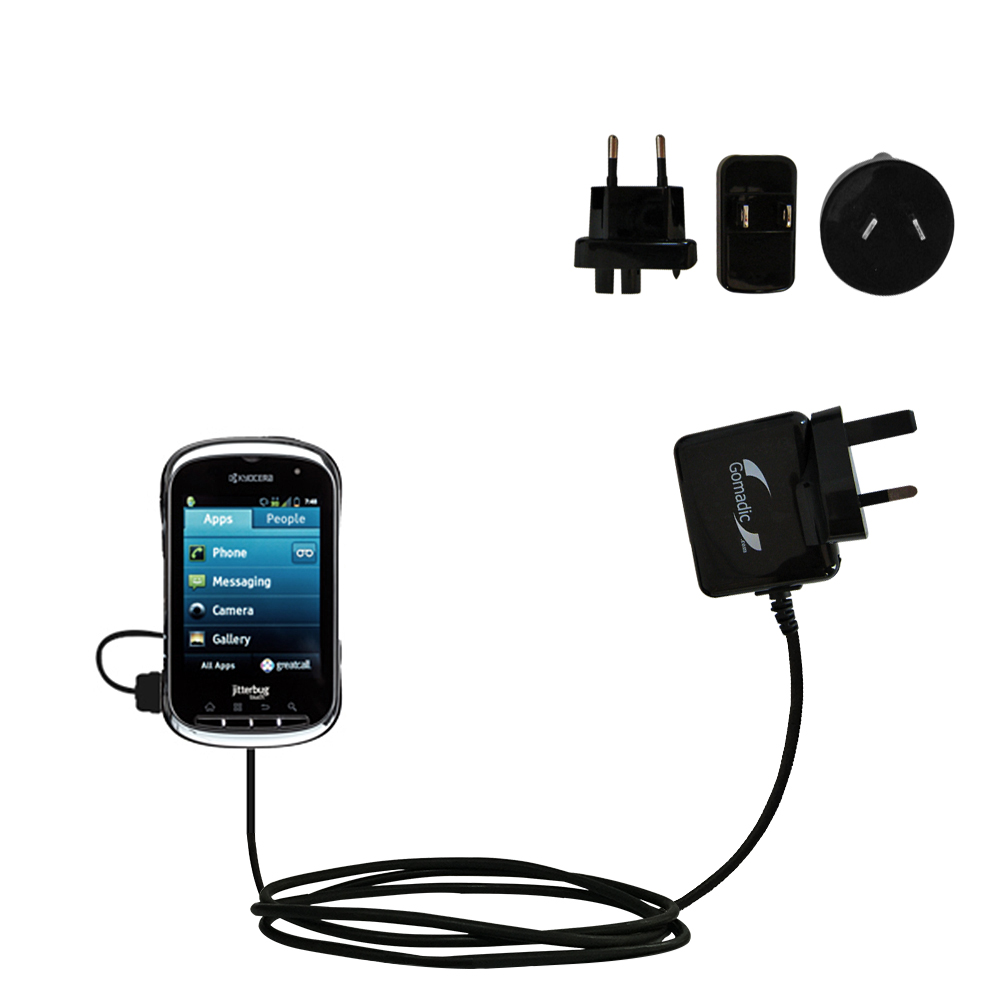 International Wall Charger compatible with the Jitterbug Touch