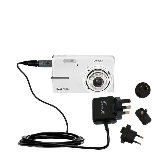 International Wall Charger compatible with the Kodak M1073 IS