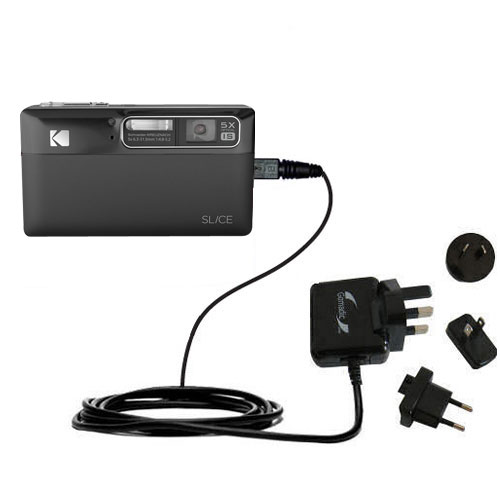 International Wall Charger compatible with the Kodak SLICE touchscreen