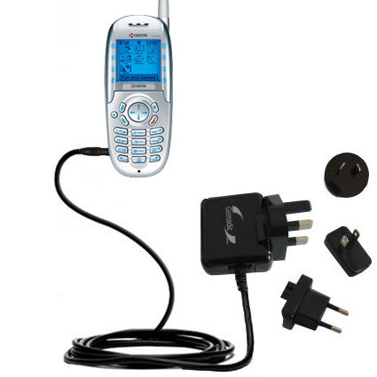 International Wall Charger compatible with the Kyocera 3225