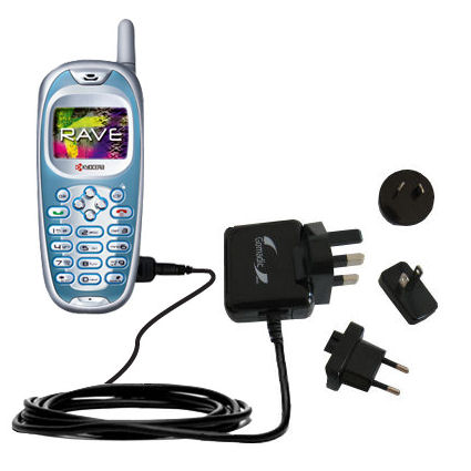International Wall Charger compatible with the Kyocera K433L
