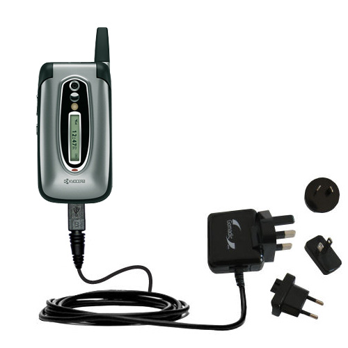International Wall Charger compatible with the Kyocera KX16