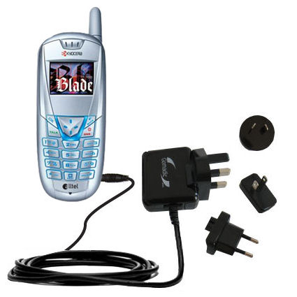 International Wall Charger compatible with the Kyocera KX424