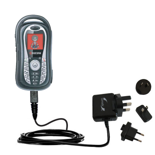 International Wall Charger compatible with the Kyocera Strobe