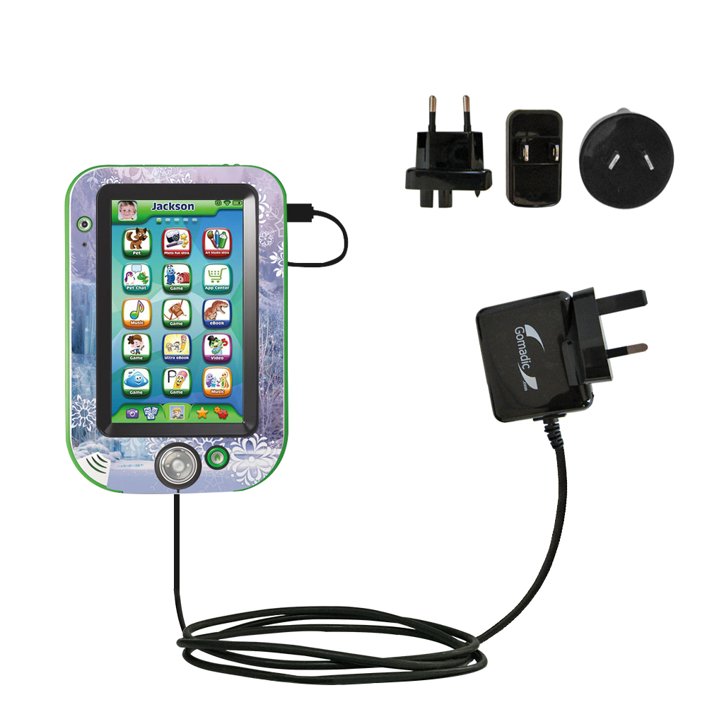 International Wall Charger compatible with the LeapFrog LeapPad Ultra
