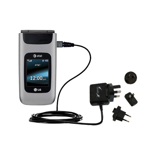 International Wall Charger compatible with the LG A340
