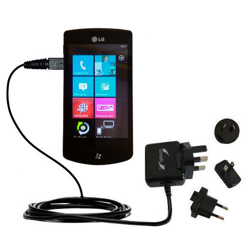 International Wall Charger compatible with the LG C900