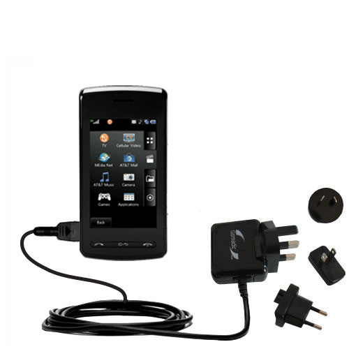 International Wall Charger compatible with the LG DARE