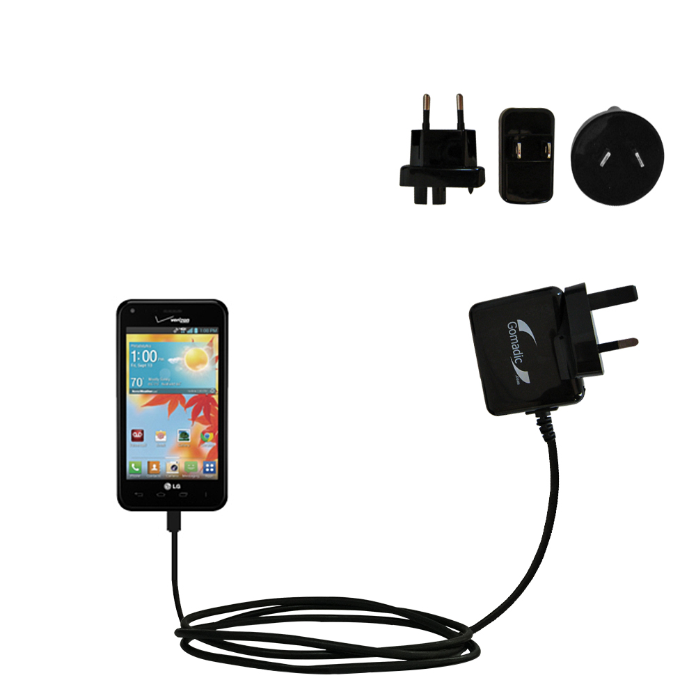 International Wall Charger compatible with the LG Enact