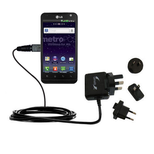 International Wall Charger compatible with the LG Esteem