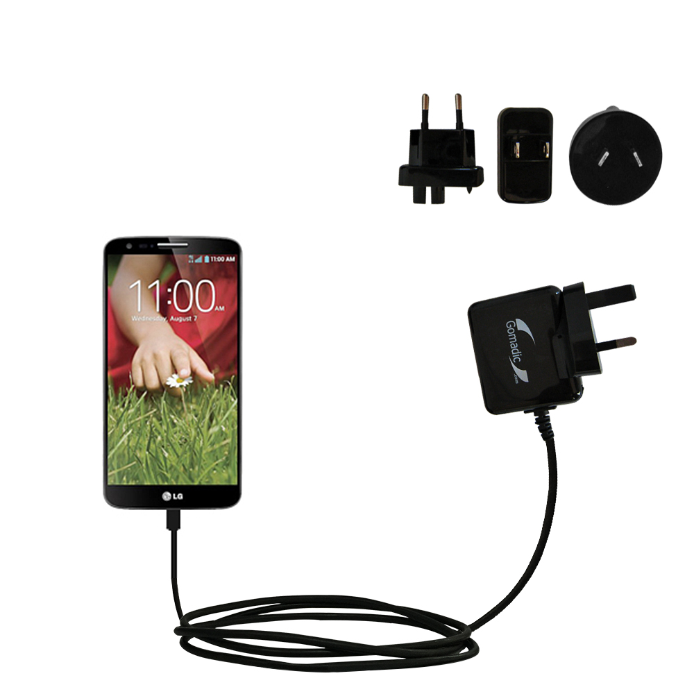 International Wall Charger compatible with the LG G2